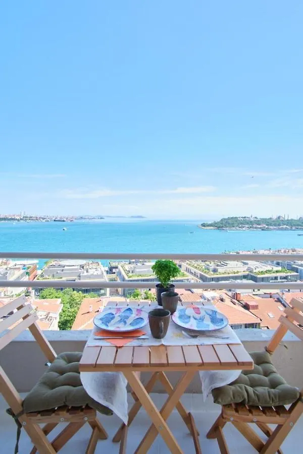 A Million Dollar View In The Heart Of The City اسطنبول 0*,