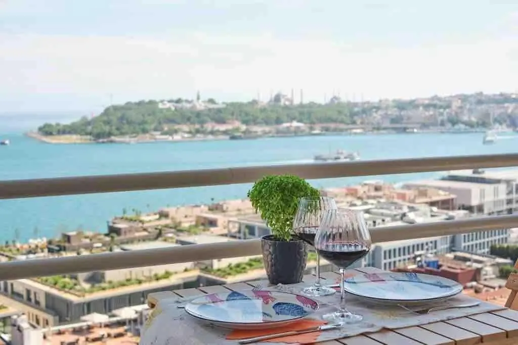 A Million Dollar View In The Heart Of The City اسطنبول شقة